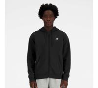 Sport Essentials Logo Fleece Full Zip by New Balance S Nero