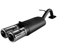 Sport exhaust 2 x 80 mm