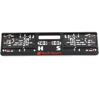 Sport Gmbh 3291900100 - Portatarga Originale Sport, 520 X 110 Mm, Colore: Nero/R