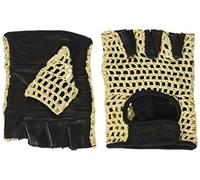 Sport, guanti in pelle e cotone - M - Nero