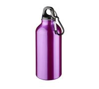 Sport in alluminio pieno d'acqua 500 ml + carbina
