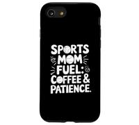 Sport Mamma Carburante Caffè Pazienza Baseball Softball Custodia per iPhone SE (2020) / 7/8