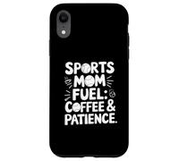 Sport Mamma Carburante Caffè Pazienza Baseball Softball Custodia per iPhone XR