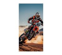 Sport Moto Copertura Porta Banner 90x180cm Festone Festone Stagionale Cartello di Benvenuto Decorazione Verticale Porta Appeso Per Portico Ingresso Giardino Decor