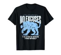 Sport - No Excuses Fuel Your Ambition Fitness Maglietta