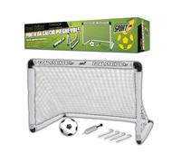 SPORT-ONE PORTA DA CALCIO PIEGHEVOLE salvaspazio, 90x61x59 con pompa e pallina