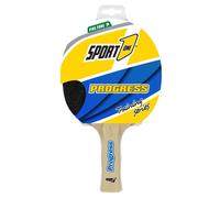 Sport One Progress, Racchetta Ping Pong Gioventù Unisex, Nero, 17x25x3 cm