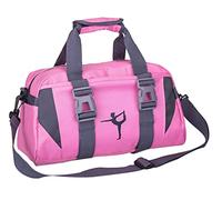 Sport Palestra Borse Per Le Donne Yoga Bag Balletto Duffle Bag Per Le Ragazze Borse Di Pernottamento Per Le Ragazze Weekend Borse (S, Rosa)