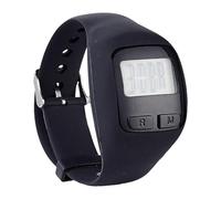 Sport Pedometro Orologio Calorie Contapassi per Ragazzi Ragazze Camminare Bambini Nero 240x20 mm