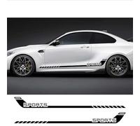Sport Racing Stripes Car Door Side Skirt Sticker Decal Decoration, For Vw, For GOLF, For Toyota, For Audi TT, For BMW, For MINI, For Benz, For Tesla, For Model Y