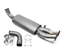 Sport rear muffler per 80, 90, Coupe