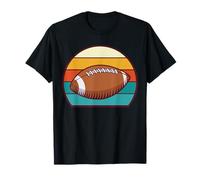 Sport Rugby Calciatore Touchdown Retro Vintage Football Maglietta