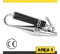 Sport Scarico Tecnigas Next-R Flex Tech Piacenza, Sprint-12 (Carbonio/50CC/4T)