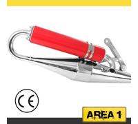 Sport Scarico Tecnigas Next-R Peugeot Kisbee 50 2T, Ludix 2 50 (Rosso / 50ccm)