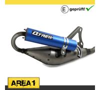 Sport Scarico Tecnigas Q-Tre Herkules Reggae 50, Squab 50 (Blu / 50ccm)