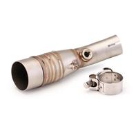Sport Scarico Tubo Di Scarico Per Moto In Acciaio Inox Collegamento Centrale Slip On Linea Fuga Per X-MAX 300 Xmax300 2017-2022 Motocicletta(Digitare un)