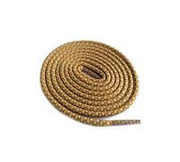 Sport Shoe Lace rotonda corda merletto Multi Color due diverse tonalità Shoestring per bambini colorato Bootlace, 38 oro giallo Brown, 100 centimetri