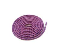 Sport Shoe Lace rotonda corda merletto Multi Color due diverse tonalità Shoestring per bambini colorato Bootlace, 47 Deep Blue Red, 60 centimetri
