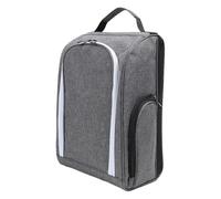 Sport Shoe Organizer, Golf Shoe Bag, Travel Storage, Nylon Material, Waterproof Design, Handle For Easy Carrying, For Weekend Trips Dance Class Gym, 9.45x5.91x14.17 In, 1 Pack