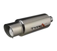 Sport silenziatore universale tipo x Racing tipo IV 15,2 cm Bullet angolo