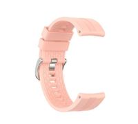 Sport Silicone 22mm Watch Band Cingcio compatibile con Hua-Wei Watch GT 2 46mm Smartwatch Sostituzione del polso da polso a pezzi compatibile con Hua-Wei Watch GT 42mm 46mm ( Color : Light pink , Size