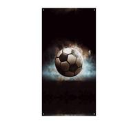 Sport Soccer Door Cover Decorazioni Benvenuto Banner Decorazioni per porte da parete Porta d'ingresso Appeso Sfondo Banner per Interni Esterni Decorazione Anniversario Forniture per feste
