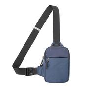 Sport Uomini Borsa Petto Resistente all'acqua Marsupio In Esecuzione Supporto Del Telefono Crossbody Imbragature Bag All'aperto Accessori Sportivi, Blu Scuro Larger Ver, Taglia unica