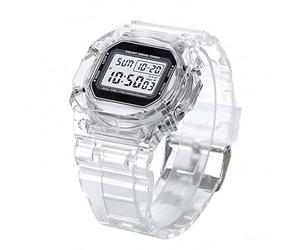 Sport Watch - LED Light Digital Watches | Unisex Trasparente Date Display Wristwatch | Unisex Sport Watches For Men Women Indoor Outdoor Hiking Cycling Swimming Camping Night Running Fitness