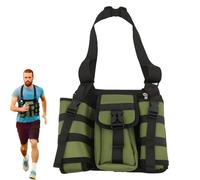 Sport Water Bottle Bag | Regolabile Hiking Shoulder | Multi Pocket Carrier | Allenamento Bottle Holder, Hydration Shoulder Pouch, Compact Hiking Bag, Carabiner Water Bottle, Gym Shoulder Backpack,