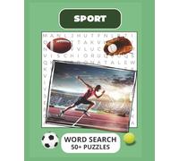 Sport Word Search Puzzle Book: Word Search with Easy to Read Print about Sport - Football, Baseball, Basketball and More | 7.5x9.25 inches, 110 pages, ... | Gift for Vacations, Holidays and Free Time