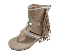 Sport, Zeppa Donna Chiuse Flip Flop Sandalo Chiuse Dietro Pantofole Punta