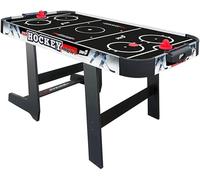 Sport1 Air Hockey Next Verticale. Tavolo pieghevole da hockey. Air mini con ventola 12V. Tavolo air hockey salvaspazio. Misure 121x60x76cm. 2 manopole e 2 dischi inclusi. Con segnapunti integrato.