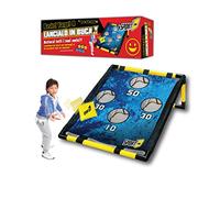 Sport1 Basket Target 4, Tabellone a Terra con Bersagli Ragazzo, Blu, 46x61x26 cm