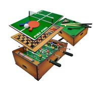 Sport1 Multigioco Mini Calcetto + Biliardo 6 in 1 da Tavolo