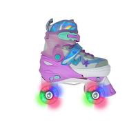 Sport1 Pattino Mermaid Regolabili Con Ruote Led Taglia 30-33