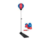 Sport1: Punching Ball Con Pedana, Guantoni E Pompa Altezza 90-125 Cm. -