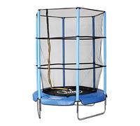 Sport1 Tappeto Elastico Diametro 140 cm/Rete di Protezione Altezza 150 cm con zip ingresso/Impermeabile resistente ai raggi UV/Struttura in Acciaio/Facile Montaggio/Made in USA