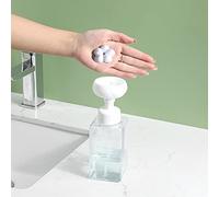 SPORTARC 2Pcs 450ml Bottiglie Vuote a Pompa per Schiuma, Bottiglia per Schiuma Fiori, Dispenser per Sapone in Schiuma Ricaricabile in Plastica, Contenitore per Liquidi per Mani per Pulizia, Viaggi