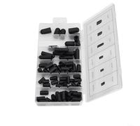 SPORTARC 80PCS Gomma Vuoto Linea Copertura Completa 80Pcs Vacuum Line Cap Assortimento Kit Per Facile Installazione