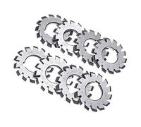 SPORTARC 8Pcs M1 Involute Gear PA 20 Gradi HSS Involute Ingranaggi Frese Set #1-8 Assortimento Kit per Fresatura Cutter Gear Utensili da taglio
