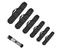 SPORTARC Borsa portatile per treppiedi per microfono e supporti di illuminazione, tessuto Oxford impermeabile, dimensioni compatte per un facile trasporto, Come da immagine, 75*15CM