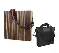 SPORTARC Cajon Box - Cajon da viaggio in legno di grado professionale, per musicisti in viaggio, migliora le tue prestazioni (cajon + borsa)