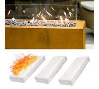 SPORTARC Ceramica Lana Spugna 3Pcs Bioetanolo Fuoco Firplace Firebox Sicurezza Fuoco Firplace Firebox Sicurezza