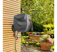 SPORTARC Copertura per Avvolgitubo da Giardino, Copertura Protettiva per Avvolgitubo Retrattile con Tessuto Oxford Rivestito in Argento 420D