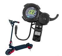SPORTARC Display per strumenti scooter elettrico, 6 pin, acceleratore a pollice, display LCD, acceleratore per VSETT per ZERO 10 8X 10X Z8PRO