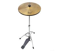 SPORTARC Piatti in ottone per percussioni Splash Crash Hi-Hat, Frame Drum Cymbal per principianti e musicisti professionisti, 30,5 cm