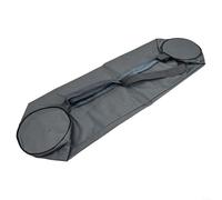 SPORTARC Supporto per tappetino da yoga con cerniera integrale impermeabile e leggero, cinghia regolabile per un facile trasporto (grigio)