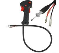 SPORTARC Trimmer Maniglia Interruttore Acceleratore Cavo Trimmer Spazzola Maniglia Interruttore Cavo di Trigger Acceleratore 19mm Maniglia Interruttore