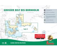 Sportbootkarten Satz 4: Großer Belt bis Bornholm (Ausgabe 2026)