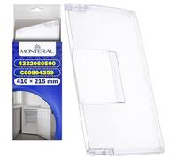 Sportellino per Vano Superiore del Congelatore Verticale 410 x 215 mm con Codice Originale 4332060500 C00864359 per Beko per Arçelik Congelatori Verticali - Garanzia di 10 Anni - MONTERAL